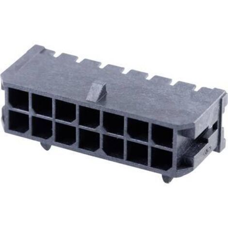 Molex Barrette mâle encastrable (standard) Nbr total de pôles 14 Pas: 3 mm 430451400 1 pc(s) Tray W168312 (1/2)