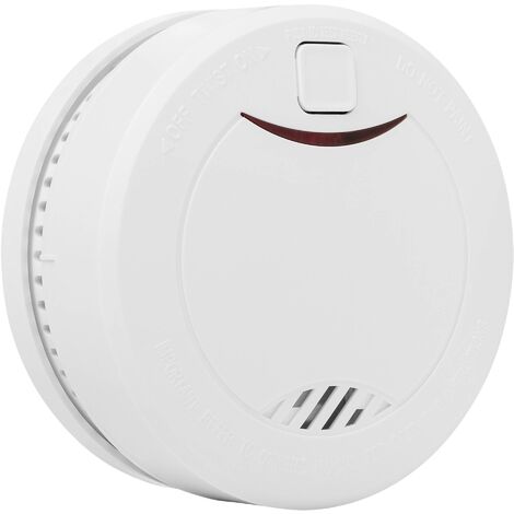 Détecteur Fumée Smartwares Interconnectable - Pile 10 Ans, 85dB, Jusqu'à 24 Appareils, FSM-17001