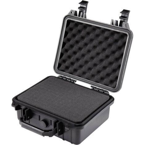 Toolcraft – Mallette de rangement 250 x 270 x 125 mm TO7746843 – Polypropylène résistant aux chocs – Étanche à la poussière et à l’eau - S655692