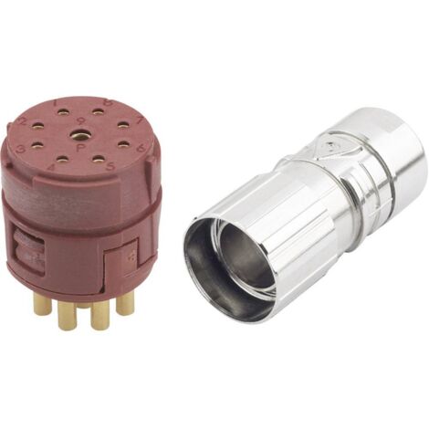 Set Connecteurs M23 D6 8+1 pôles 1 set LAPP EPIC® KIT M23 D6 8+1-POL FEMALE 75009698 X72012 (1/2)