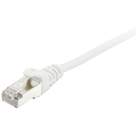 Equip 605514 RJ45 Câble réseau, câble patch CAT 6 S/FTP 5.00 m blanc contacts dorés 1 pc(s) X916262 (1/4)