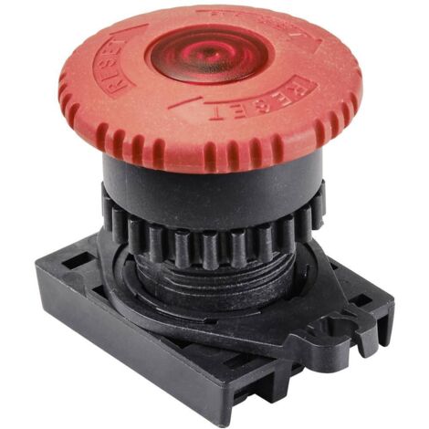 TRU COMPONENTS S2ER-E4R Coup de poing d'arrêt d'urgence IP52 1 pc(s) S687742 (1/2)