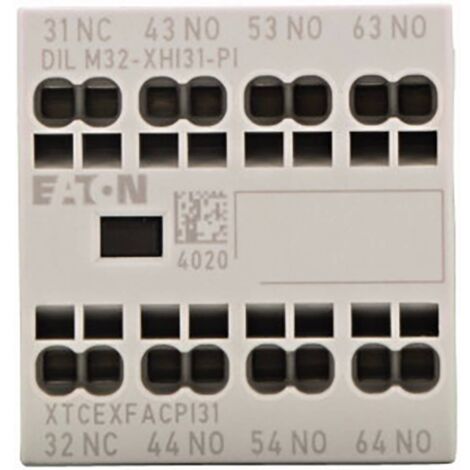 EATON DILM32-XHI31-PI BLOC DE CONTACTS AUXILIAIRES 3 NO (T), 1 NF (R) 4 A 1 PC(S) 199312 (1/4)