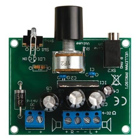Amplificateur WSAH190 2x5W pour lecteur MP3 (1/5)
