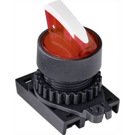 TRU COMPONENTS TC-9860144 S2SRN-L3BR Sélecteur levier rouge 2 x 45 ° 1 pc(s) W837282 (1/3)