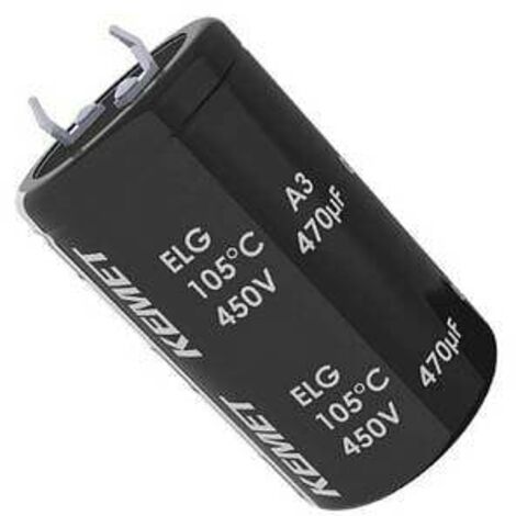 Kemet Condensateur électrolytique 10 mm 47 µF 450 V 20 % (Ø x H) 22 mm x 25 mm 1 pc(s) X594332 (1/2)