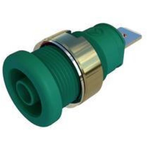 SKS Hirschmann SEB 2620 F6,3 Ni grün Prise encastrée de sécurité vert 1 pc(s) X599932 (1/2)