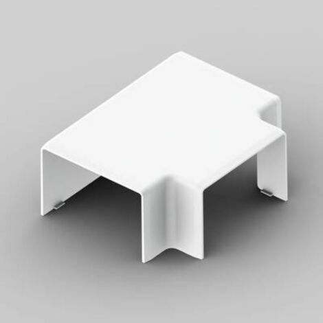 Jonction en T pour goulotte PVC blanc 60 x 40 mm KOPOS
