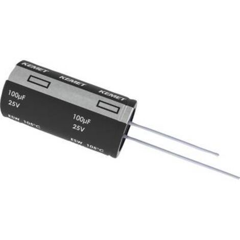 Kemet Condensateur électrolytique 7.5 mm 10000 µF 6.3 V 20 % (Ø x H) 16 mm x 36 mm 1 pc(s) X596972 (1/2)