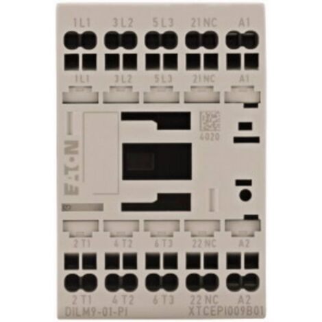 Eaton DILM9-01(24VDC)-PI Contacteur de puissance 3 NO (T) 4 kW 9 A 1 pc(s) (1/3)