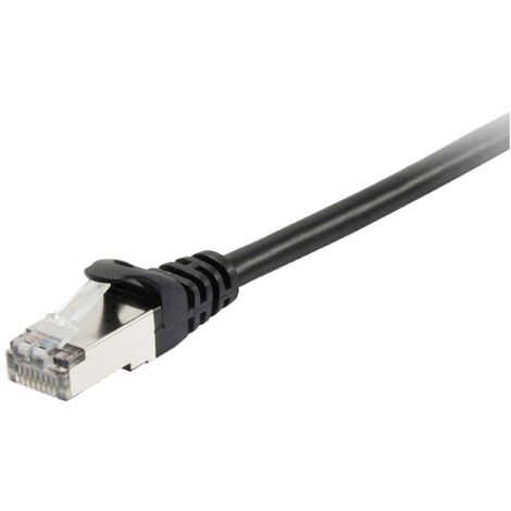 Equip 605594 RJ45 Câble réseau, câble patch CAT 6 S/FTP 5.00 m noir contacts dorés 1 pc(s) X916462 (1/4)