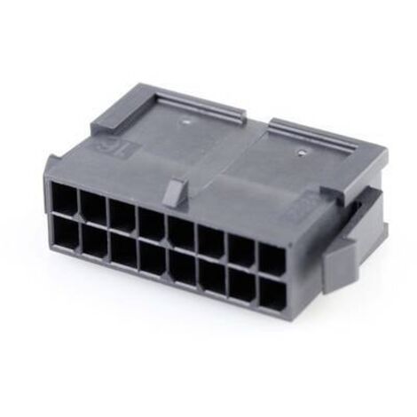 Molex Boîtier femelle pour câble Nbr total de pôles 16 Pas: 3 mm 430201600 1 pc(s) Bag (1/2)