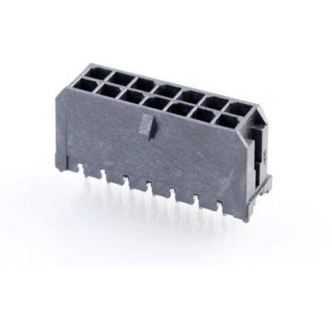 Molex Barrette mâle encastrable (standard) Nbr total de pôles 14 Pas: 3 mm 430451412 1 pc(s) Tray W168382 (1/2)