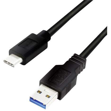 LogiLink Câble USB USB 3.2 Gen1 (USB 3.0) USB-A mâle, USB-C® mâle 1.00 m CU0168 Y250132 (1/5)