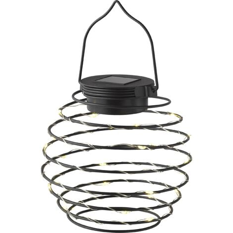 Sygonix SY-4673702 Lampe de jardin LED LED LED intégrée 0.02 W noir Y286392