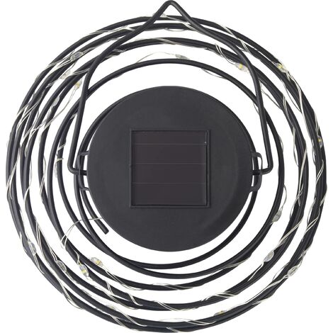 Sygonix SY-4673702 Lampe de jardin LED LED LED intégrée 0.02 W noir Y286392