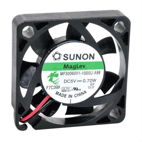 Sunon MF30060V21000UA99 Ventilateur axial 5 V/DC 6.28 m³/h (L x l x H) 30 x 30 x 6 mm