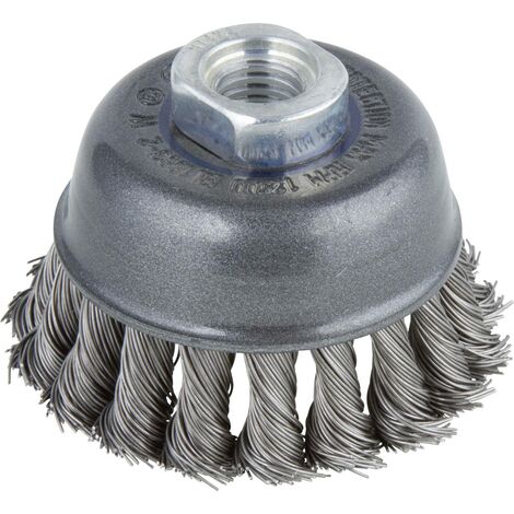 Wolfcraft Brosse à dents en fil d'acier WS, Ø M14 75 mm 2125000 1 pc(s) (1/3)