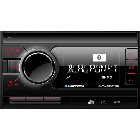 Blaupunkt Palma 200 DAB BT Autoradio 2 DIN kit mains libres bluetooth, tuner DAB+ Y689682