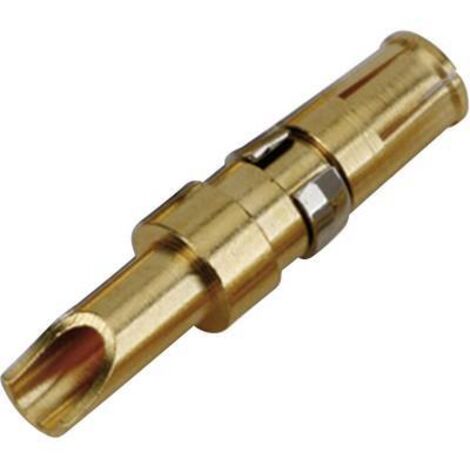 Contact femelle pour courant fort à souder Conec 132C10039X AWG min.: 12 - AWG max.: 10 or sur Nickel 30 A 1 pc(s) V162141 (1/2)