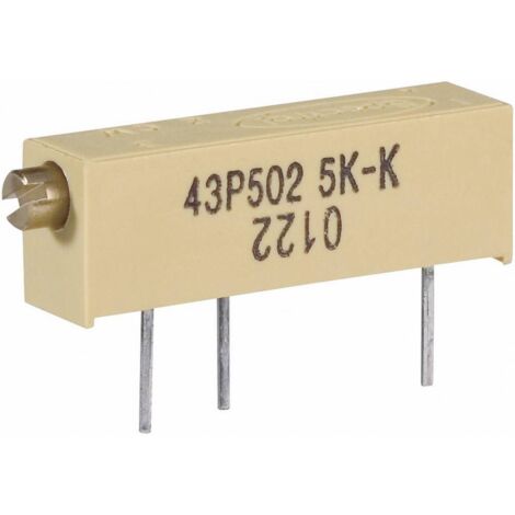 Vishay M43P504KB40 M43P504KB40 Potentiomètre variable 15 tours linéaire 0.75 W 500 kΩ 5400 ° 1 pc(s) (1/4)