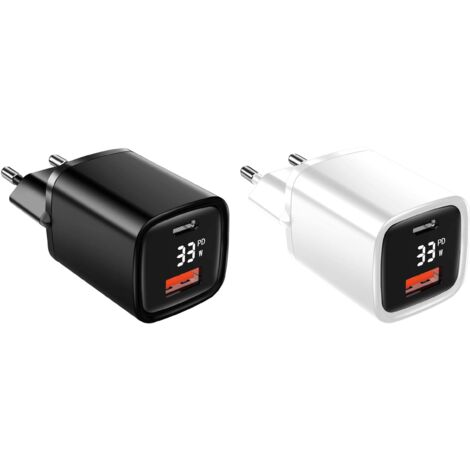 Eaxus Dual Port Chargeur USB 33 W 1x USB-A, 1x USB-C® blanc intérieure X248352 (1/5)