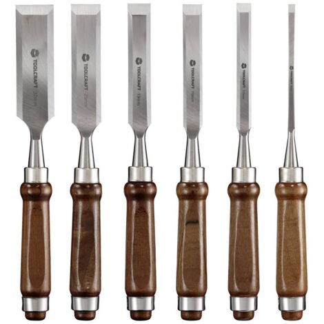 TOOLCRAFT TO-7873785 Burin en bois, 6 pièces SET X513032 (1/7)