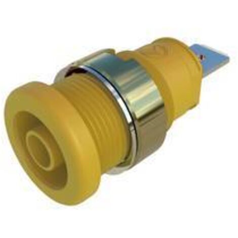 SKS Hirschmann SEB 2620 F6,3 Ni gelb Prise encastrée de sécurité jaune 1 pc(s) X599912 (1/2)
