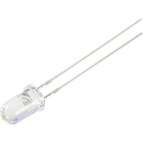 TRU COMPONENTS LED blanc chaud rond 5 mm 60000 mcd 15 ° 30 mA 2.9 V X240582 (1/3)