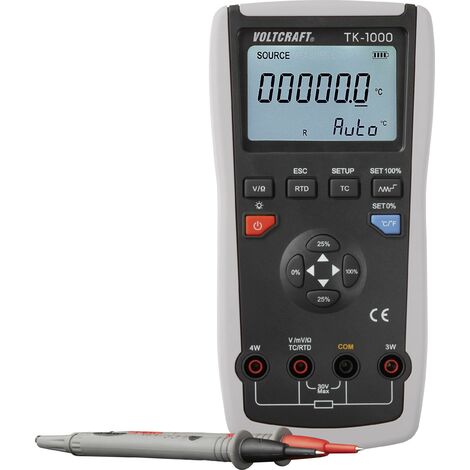 VOLTCRAFT TK-1000 Calibrateur de température, de tension Y320952 (1/5)