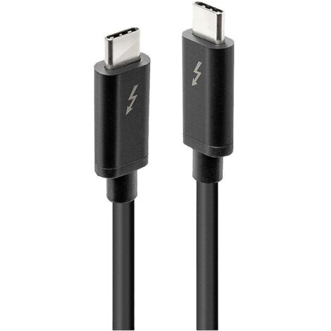 LINDY Câble Thunderbolt™ Thunderbolt™ 3 USB-C® mâle, USB-C® mâle 2.00 m noir 41557 (1/4)