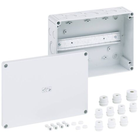 Spelsberg RKi 4/25-L Boîtier pour bloc de jonction 180 x 254 x 90 plastique gris 1 pc(s) Y460342 (1/2)
