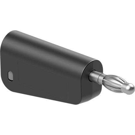 Fiche De Sécurité Mâle Stäubli SKLS4 – Broche 4 Mm, Noir (1 Pièce)