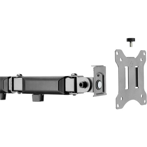 Hagor 8704, Klem, 7 Kg, 43,2 Cm  17 Inch , 68,6 Cm  27 Inch , 100 X 100 Mm Zwart Tabel 2701 7 Kg Monitorsteun 19929007