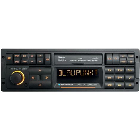 Blaupunkt Frankfurt RCM 82 Autoradio port pour commande au volant, kit mains libres bluetooth, tuner DAB+ Y689672