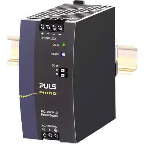 PULS PIC480.241D Alimentation rail DIN 24 V/DC 480 W Contenu 1 pc(s) Y480972 (1/2)
