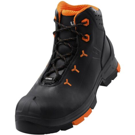 Uvex – Chaussures montantes de sécurité S3 pointure 43 – Coquille de protection xenova – Matériau microvelours respirant – Semelle antistatique et amortissante (1/6)