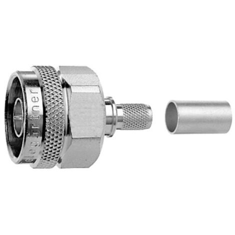 Telegärtner 100023916 100023916 Connecteur N mâle, droit 50 Ω 1 pc(s) S233142 (1/4)