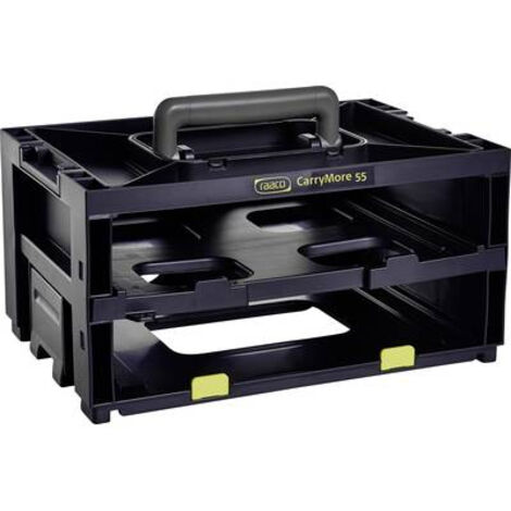 raaco CarryMore 55 Coffret de rangement (l x H x P) 386 x 195 x 278 mm Contenu 1 pc(s) Y852012