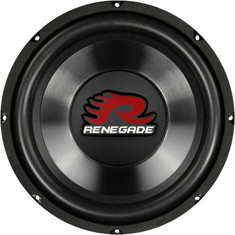 Renegade RXW104 Subwoofer passif pour auto 500 W 4 Ω D002052