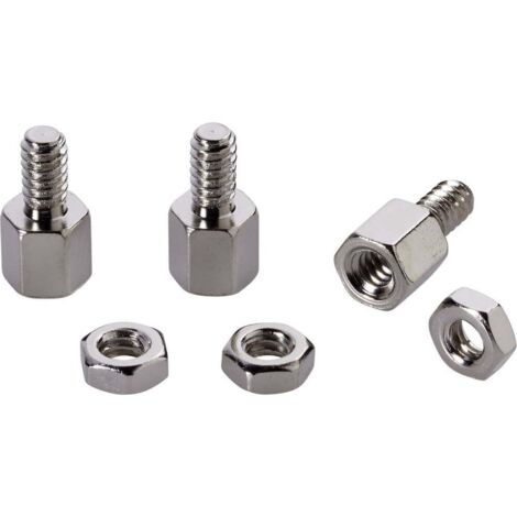 Renkforce RF-4547338 RF-4945665 Vis de connecteur D-SUB argent 20 pc(s) A428802