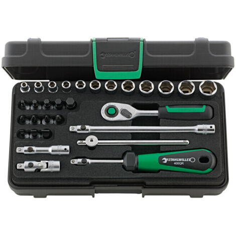 Stahlwille 40/24/6QR KN Jeu de clés à douille 1/4" (6.3 mm) 96011182 (1/3)