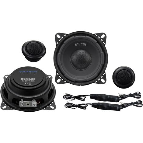 Crunch DSX4.2E Set de haut-parleurs 2 voies à encastrer 120 W Contenu: 1 pc(s) D001352