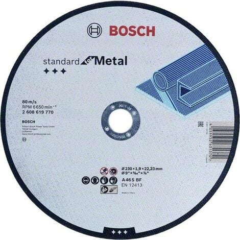 Bosch Accessories Standard for Metal 2608619769 Disque à