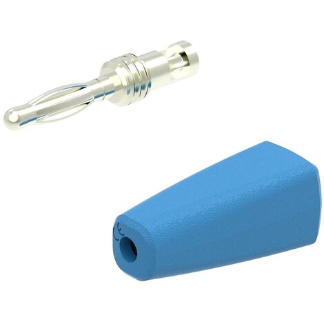 Electro PJP 210-C-CD1-BL Fiche banane mâle, droit Ø de la broche: 2 mm bleu 1 pc(s) D390642 (1/3)
