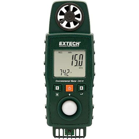 Extech EN510 Anémomètre 0.4 à 20 m/s avec fonction thermométrique (1/3)