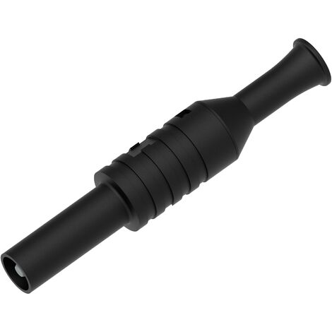 Electro PJP 1065-CD1-N Fiche mâle de laboratoire Ø de la broche: 4 mm noir 1 pc(s) D390832 (1/2)