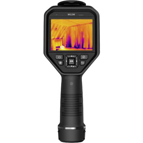 Caméra thermique 192 x 144 pixels – Plage de température -20 à +550 °C – Sensibilité thermique 40 mK – WiFi, écran tactile 3,5 pouces – Hikmicro (1/3)