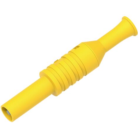 ELECTRO PJP 1065-CD1-J FICHE MÂLE DE LABORATOIRE Ø DE LA BROCHE: 4 MM JAUNE 1 PC(S) (1/2)