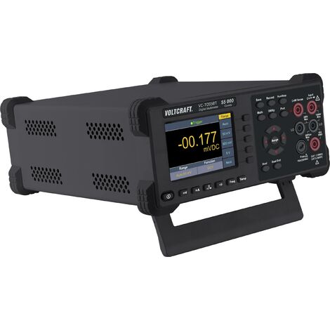 VOLTCRAFT VC-7055BT ISO Multimètre de table étalonné (ISO) numérique enregistreur de données CAT I 1000 V, CAT II 600 V Affichage (nombre de poin S414972 (1/5)